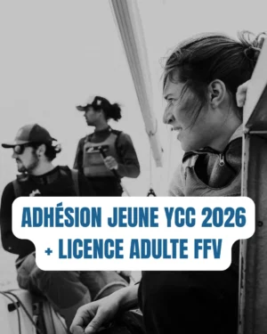 ADHESION JEUNE - 25 ANS (AVEC LICENCE FFV)