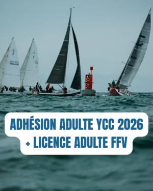 ADHÉSION ADULTE (AVEC LICENCE FFV)