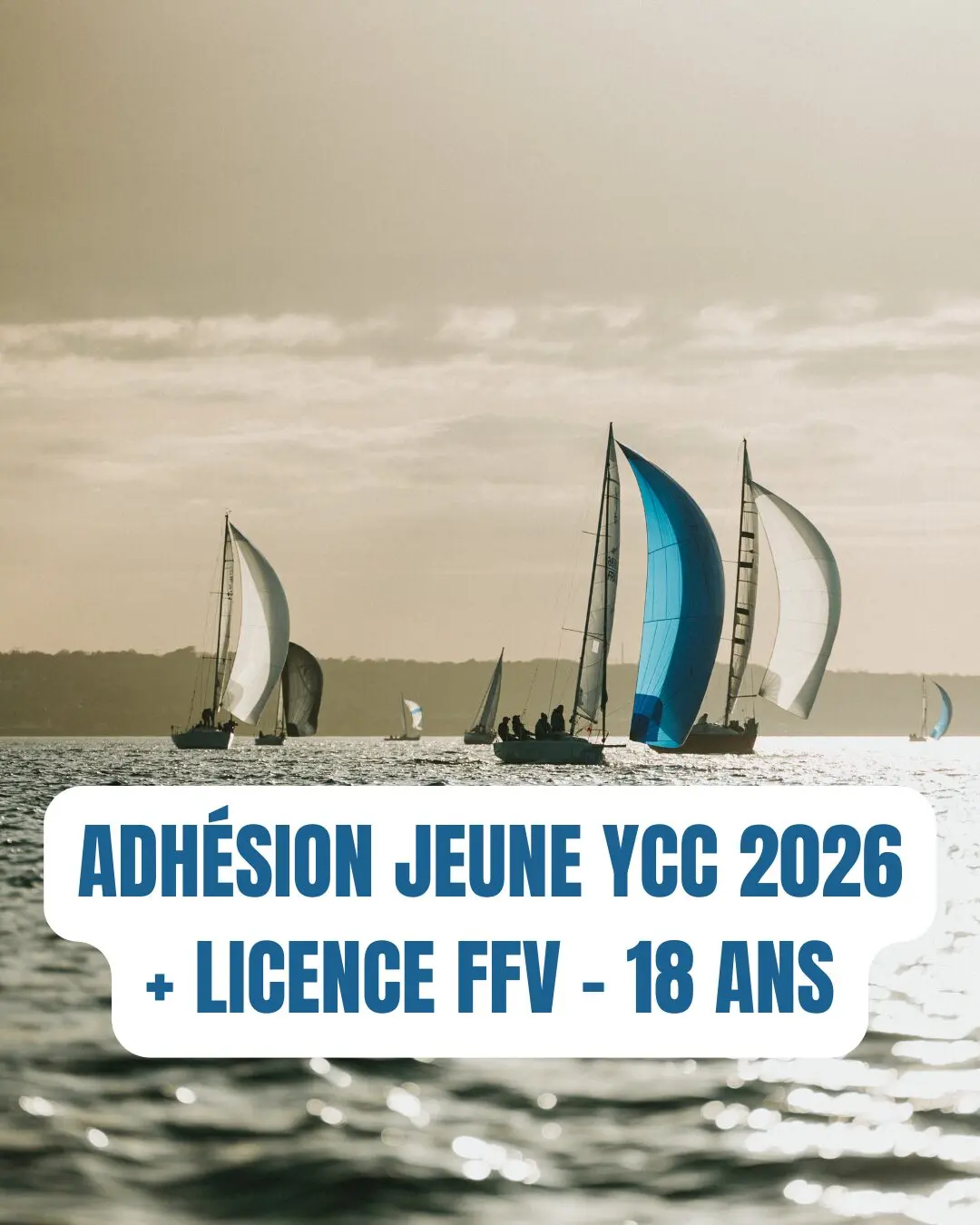 ADHESION CLUB JEUNE (AVEC LICENCE FFV MOINS DE 18 ANS)