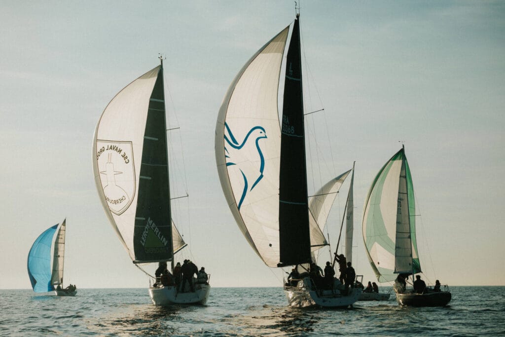 régate du mardi soir à cherbourg - naviguer a cherbourg - yacht club cherbourg