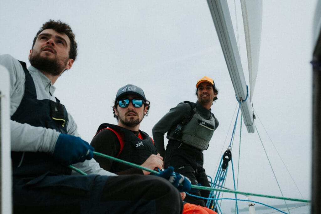 sailinblue match racing - entrainement monotype cherbourg - yacht club de cherbourg
