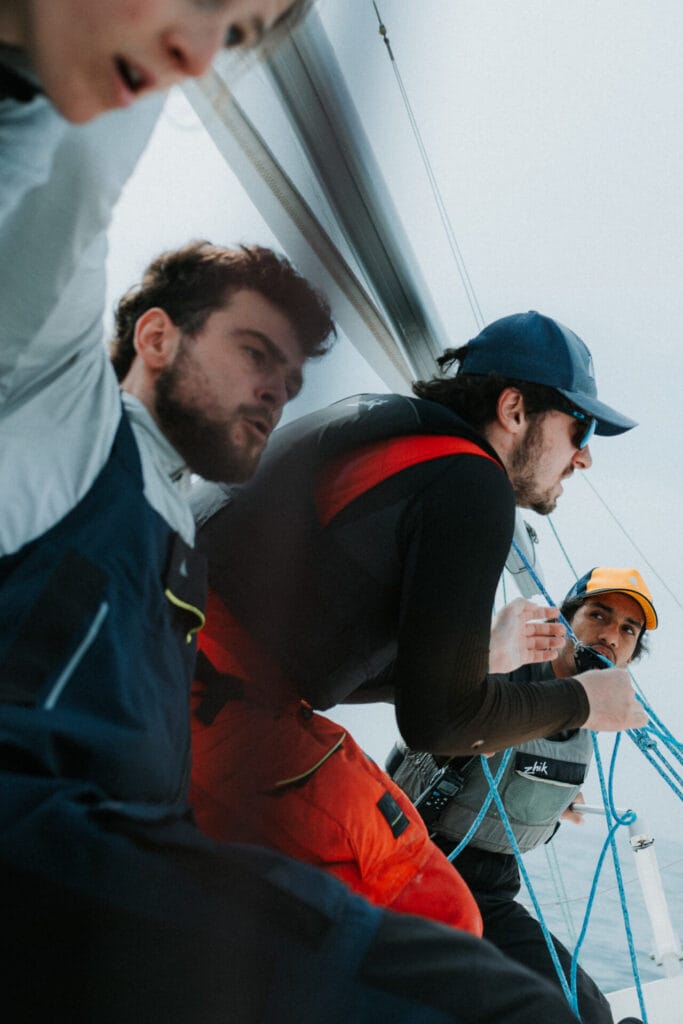 entrainement J80 cherbourg - entrainement voile universitaire cherbourg - yacht club de cherbourg