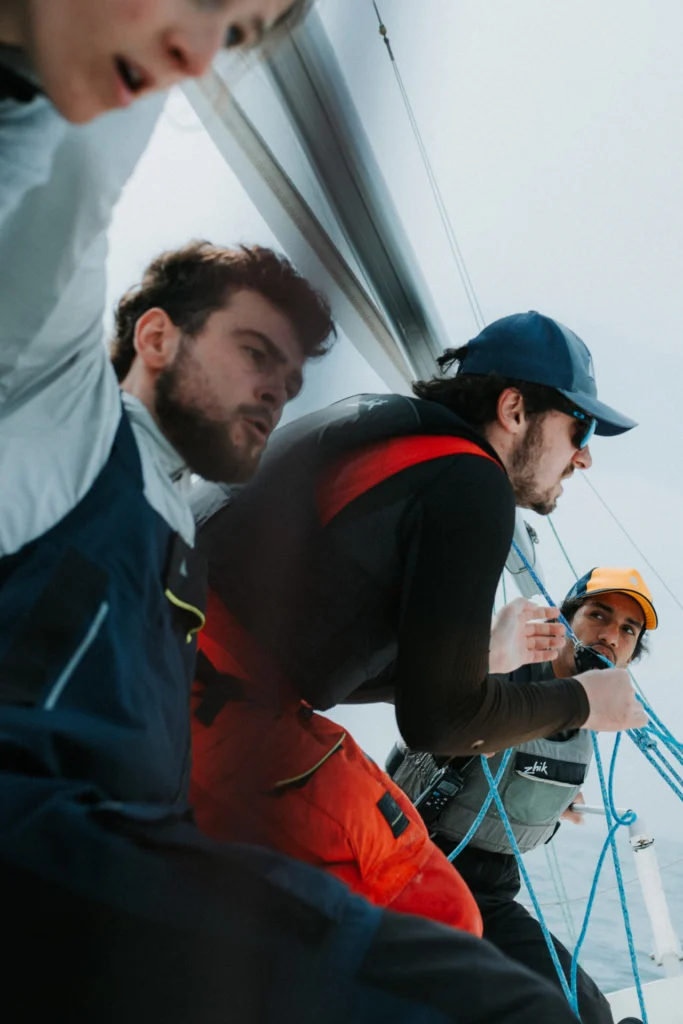 entrainement J80 cherbourg - entrainement voile universitaire cherbourg - yacht club de cherbourg